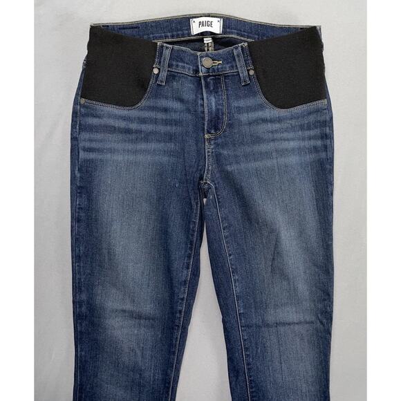 Paige Verdugo Ultra Skinny Lightweight Stretch Maternity Jeans Women's Size 27 - Picture 1 of 9